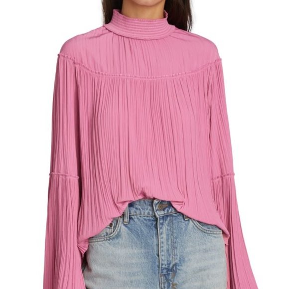 A.L.C. Tops - A.L.C. Tessa Pleated Pullover Top Size 2 - NWT